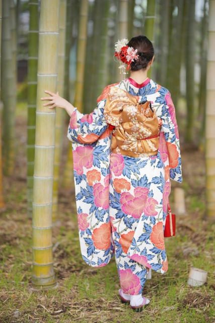 延岡 初詣 振袖コーデ